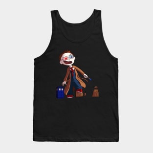 Doctor Who Tenth Dalek and Tardis Tank Top